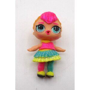 L.O.L. Surprise Glam Glitter Doll #34218WFE ©MGA 2018 Pink, Blue & Yellow Costum